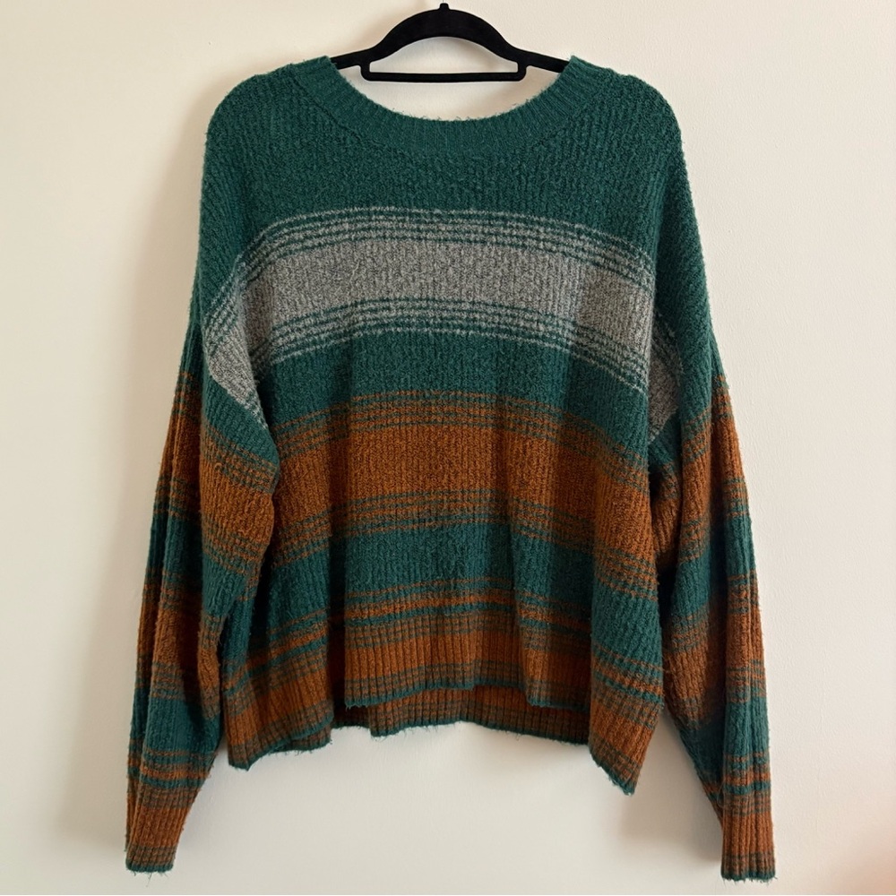 cozy cropped sweater